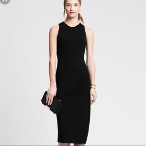 Banana Republic long black dress